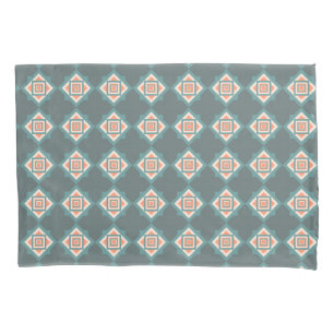 VINTAGE COUNTRY OLD COLORS  PILLOWCASE