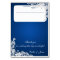 Vintage Country Sapphire Blue Seating Card