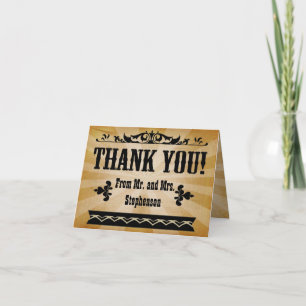 Vintage Country Thank You Card