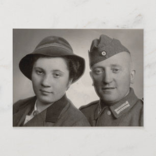 Vintage Couple Postcard
