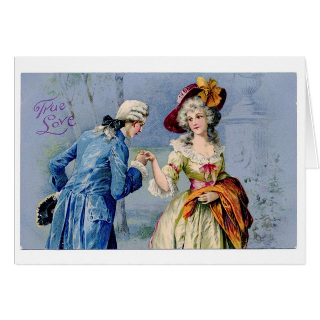 Vintage Couple - True Love, (Front Horizontal)