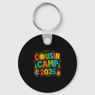 Vintage cousin camp 2026 matching family vacation key ring