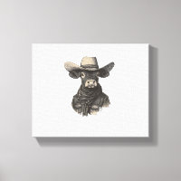 Vintage Cowboy Cow Shirt - Western Cow