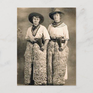 Vintage Cowboys 24 Postcard