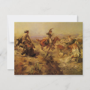 Vintage Cowboys, Jerked Down by CM Russell
