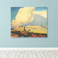 Vintage Cowboys, Open Range by Maynard Dixon