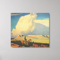 Vintage Cowboys, Open Range by Maynard Dixon