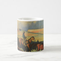 Vintage Cowboys, Open Range by Maynard Dixon