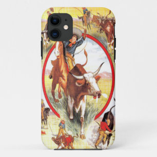 "Vintage Cowgirl" Western IPhone 5 Case