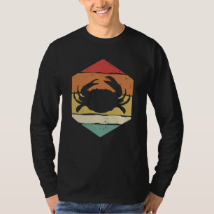 Vintage Crab Cool and Fun Retro Graphic Ocean T-Shirt