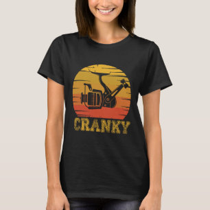 Vintage Cranky Fishing Reel T-Shirt