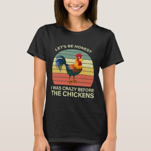 Vintage Crazy Chicken Lover Chicken Lovers F T-Shirt