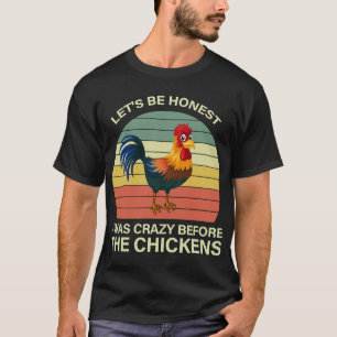 Vintage Crazy Chicken Lover Chicken Lovers F T-Shirt