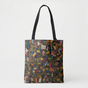 Vintage Crazy Quilt Tote Bag