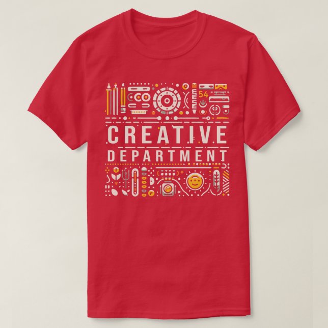 Vintage Creative Department T-Shirt (Design Front)