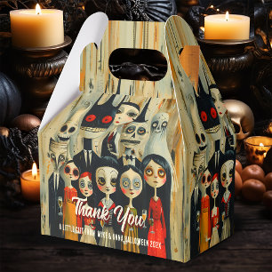 Vintage Creepy Colourful Spooky Time Halloween Favour Box