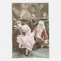 Vintage Creepy Santa Christmas