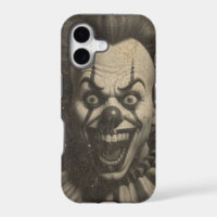 Vintage creepy scary clown iPhone 11 phone case