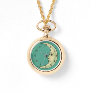 Vintage crescent moon watch