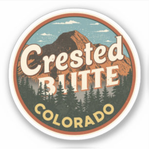 vintage crested butte colorado mountain outdoor
