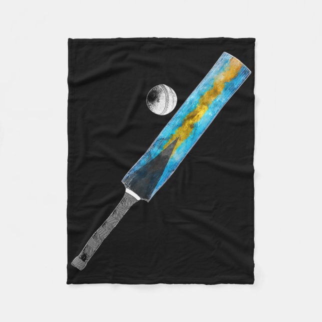 Vintage Cricket Hamas Flag Hamians Pride  Fleece Blanket (Front)