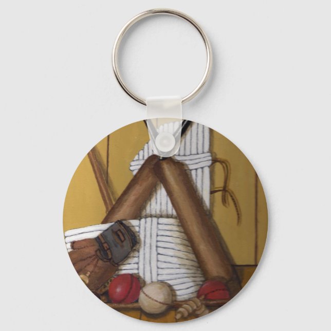 Vintage Cricket Key Ring (Front)