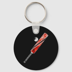 Vintage Cricket Trinidad Flag Trinidadian Pride Key Ring