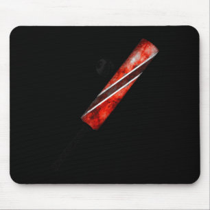 Vintage Cricket Trinidad Flag Trinidadian Pride  Mouse Pad