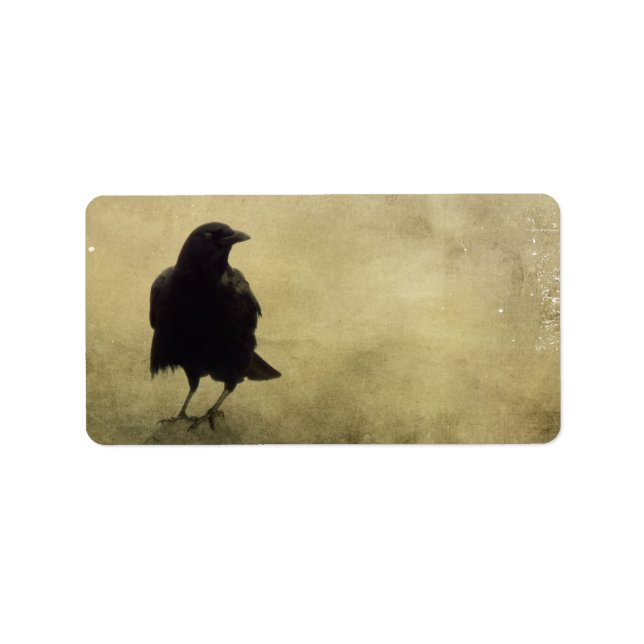 Vintage Crow Label (Front)