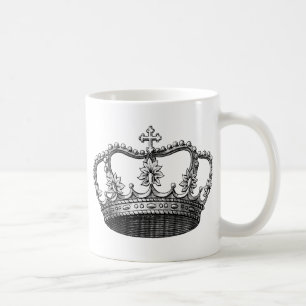 Vintage Crown Coffee Mug