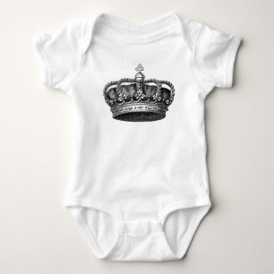 Vintage Crown Infant Creeper