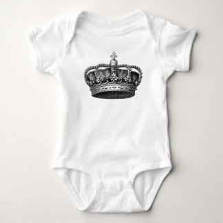 Vintage Crown Infant Creeper