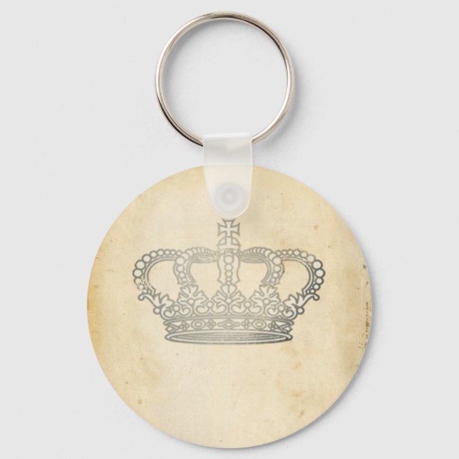 Vintage Crown Key Ring (Front)
