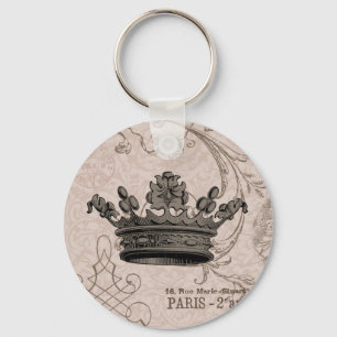 Vintage Crown...keychain Key Ring