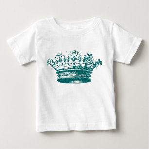 Vintage Crown - Moss Green Baby T-Shirt