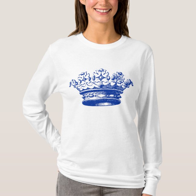 Vintage Crown - Navy T-Shirt (Front)