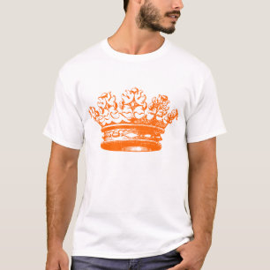 Vintage Crown - Orange T-Shirt