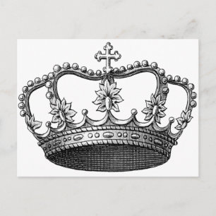 Vintage Crown Postcard