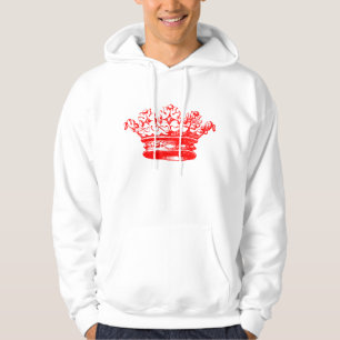 Vintage Crown - Red Hoodie