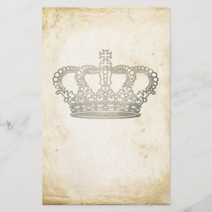 Vintage Crown Stationery