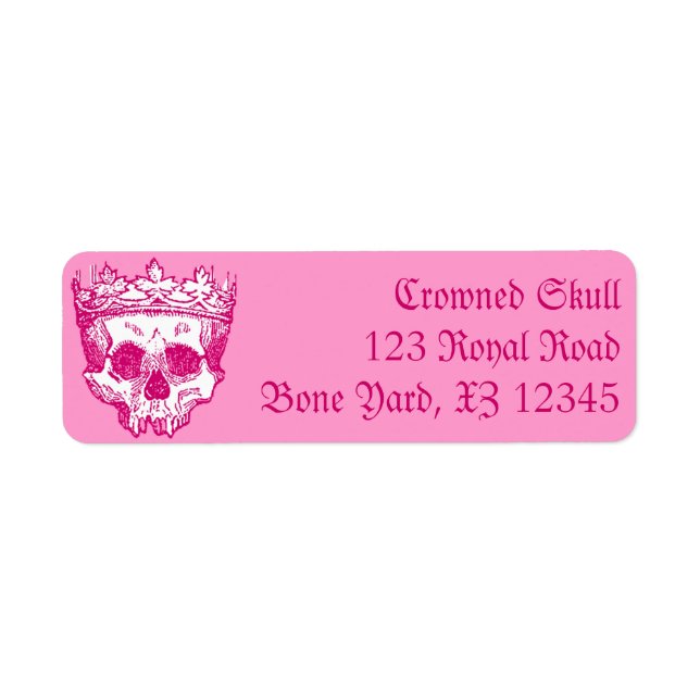 Vintage Crowned Skull (Front)