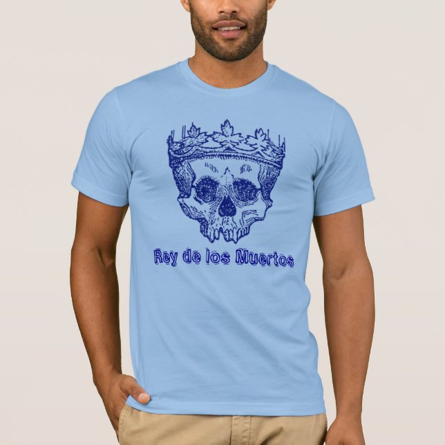 Vintage Crowned Skull T-Shirt (Front)