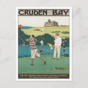 Vintage Cruden Bay Scotland Postcard