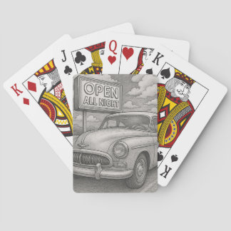 Vintage Cruiser Playing Cards