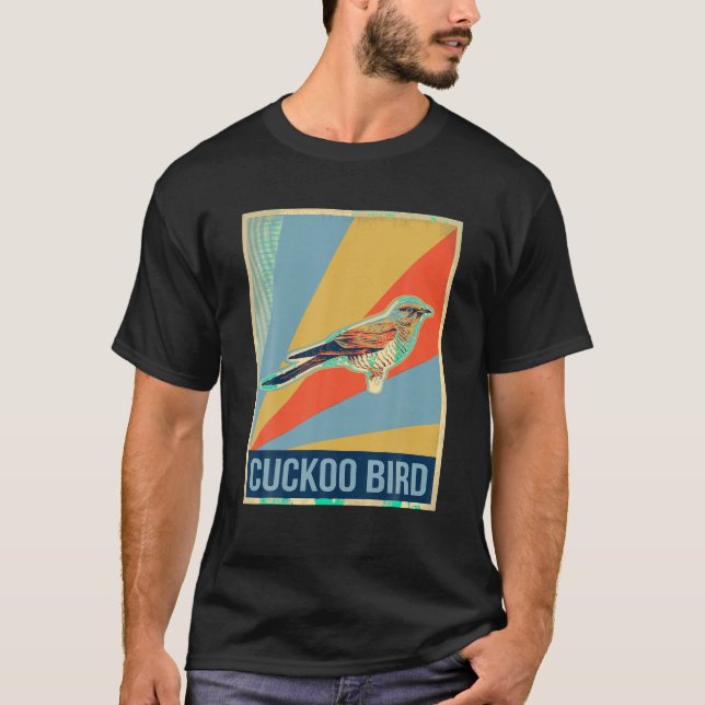 Vintage Cuckoo Bird T Shirt (Front)
