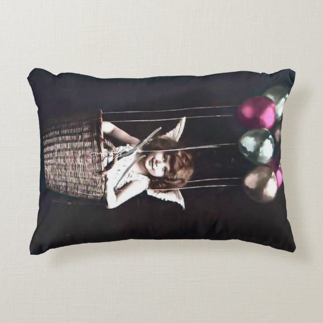 Vintage Cupid Decorative Cushion (Front)