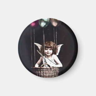 Vintage Cupid Magnet