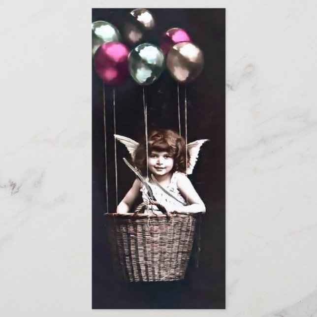 Vintage Cupid Menu (Front)