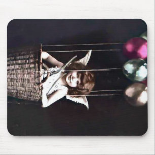 Vintage Cupid Mouse Pad