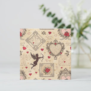Vintage Cupid's Romantic Pattern (8)